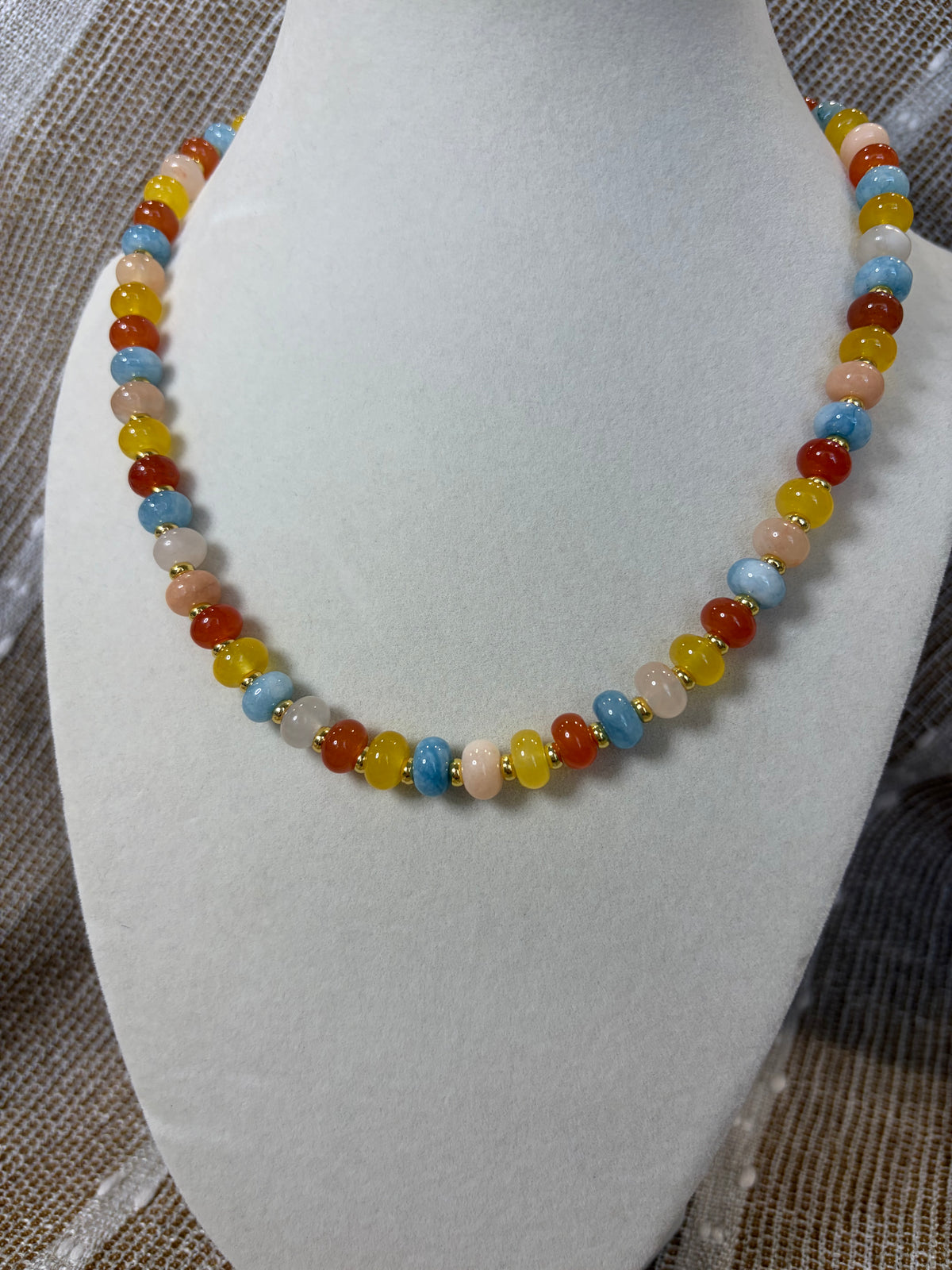 Candy quartz Necklace ￼