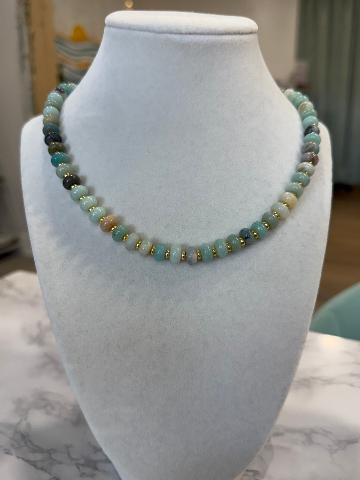 Beaded Beachy Necklace