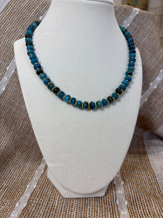 Deep ocean necklace
