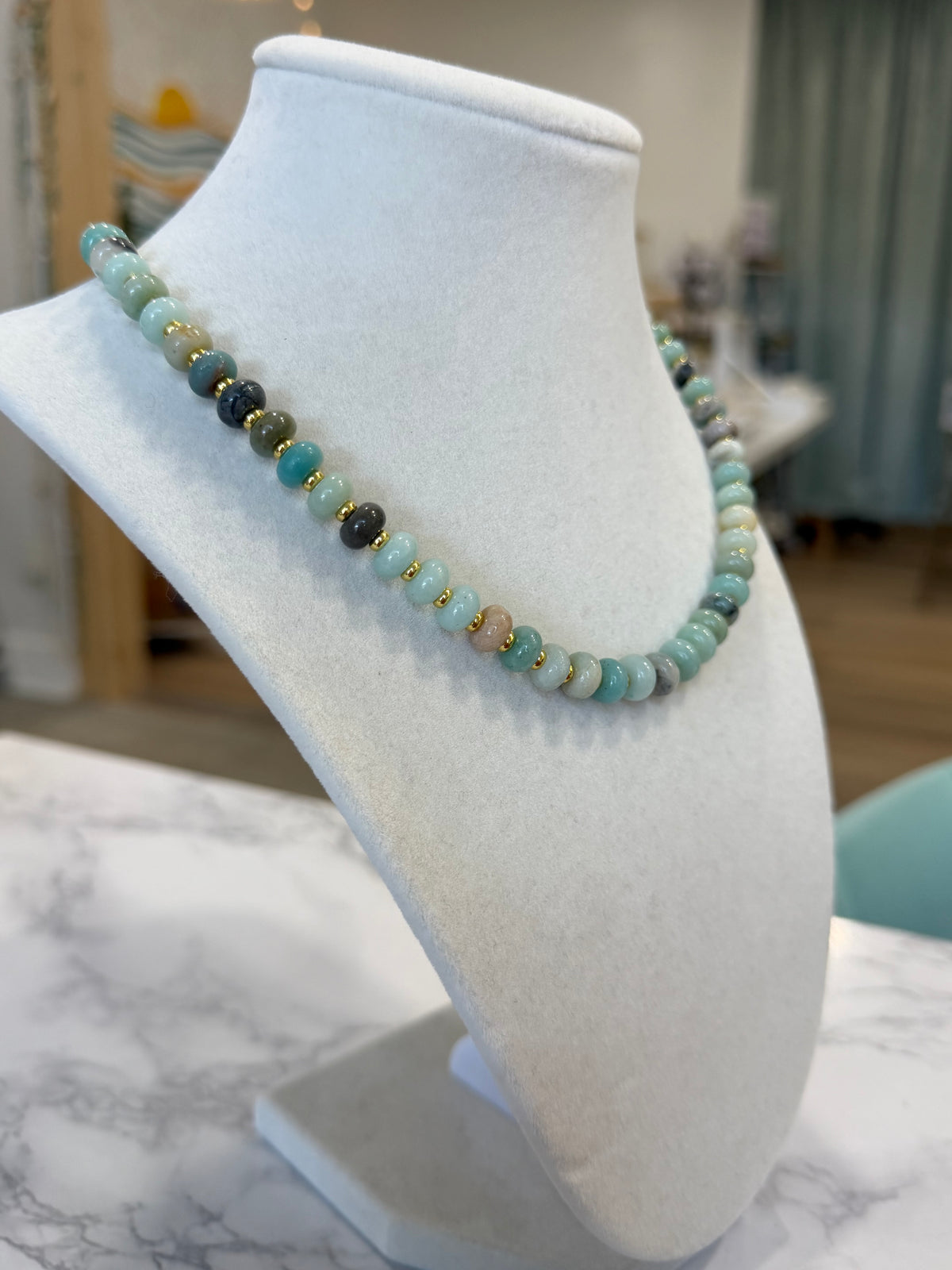 Beaded Beachy Necklace