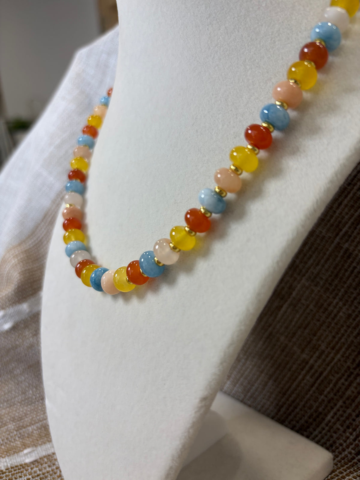 Candy quartz Necklace ￼