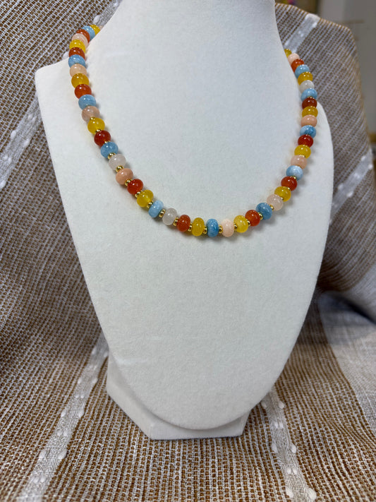 Candy quartz Necklace ￼