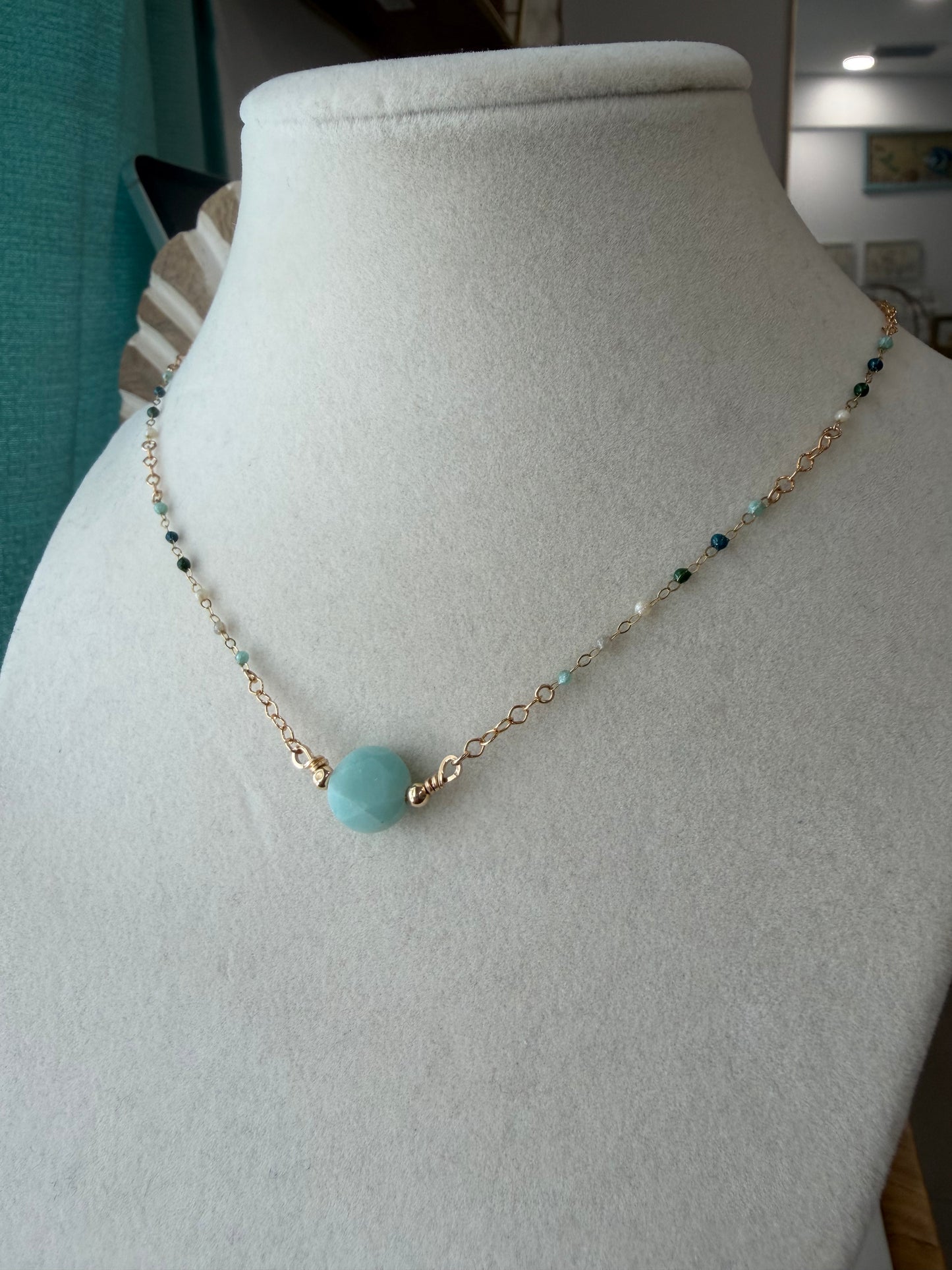 Tidal Amazonite Necklace