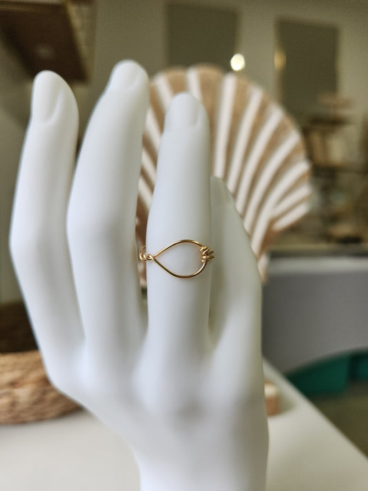 Eye of the Sea Ring 14k Gold-Filled