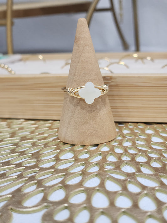 Clover Ring 14k Gold-Filled